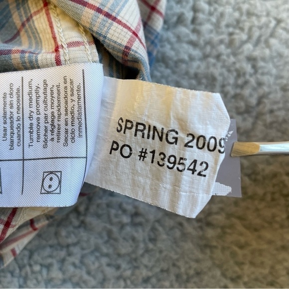 Carhartt shirt Men's S plaid collar Button down pocketed, Logo .100% Cotton - Picture 7 of 11